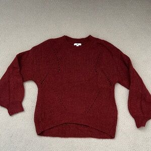 BP Burgundy Crew Neck Sweater